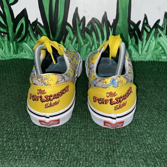 VANS The Simpsons x Era Itchy & Scratchy Skate Shoe Size Men’s 9/ Women’s 10.5 - Picture 4 of 8